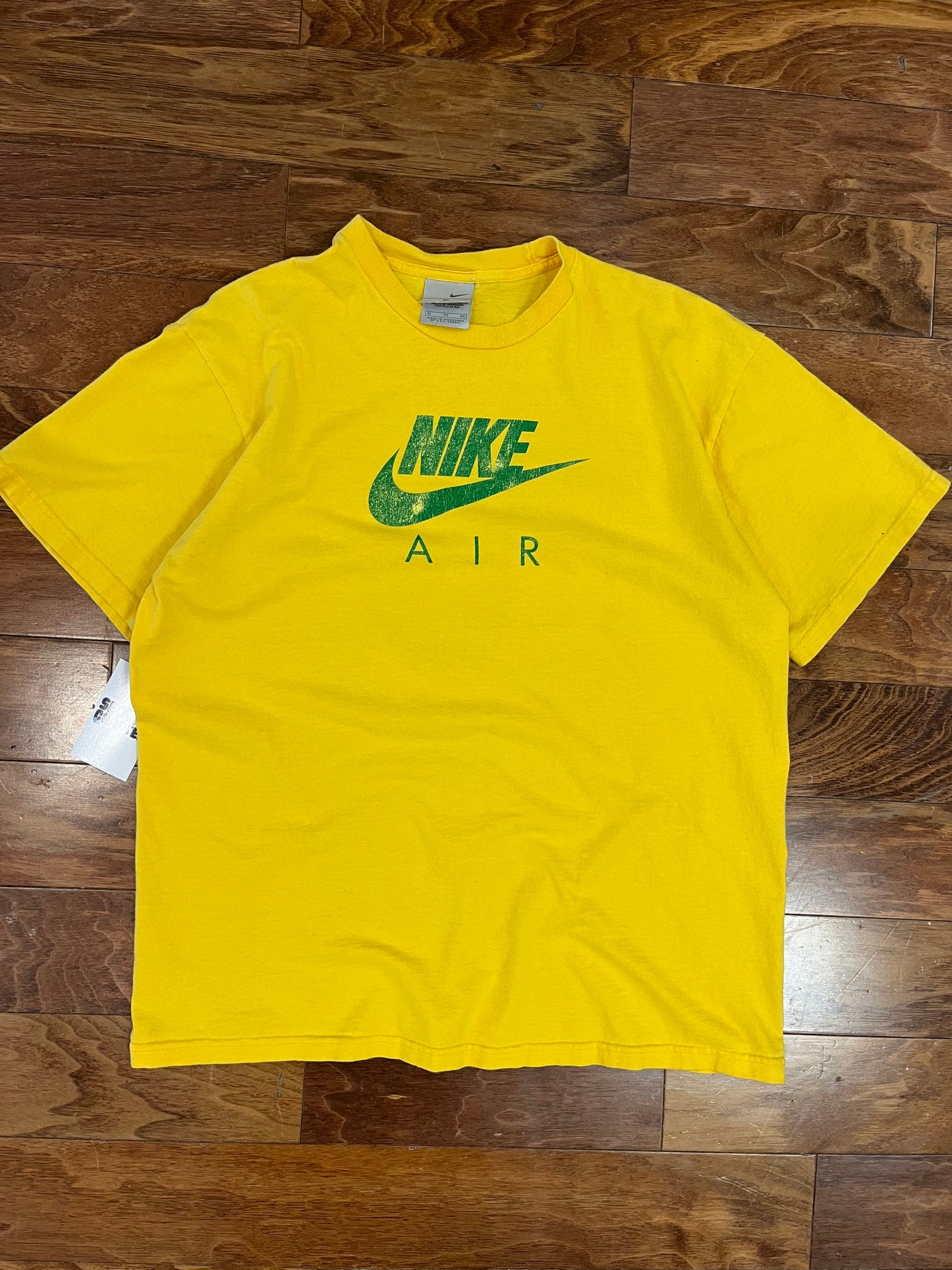 00s Nike Air Yellow Tee (XL)