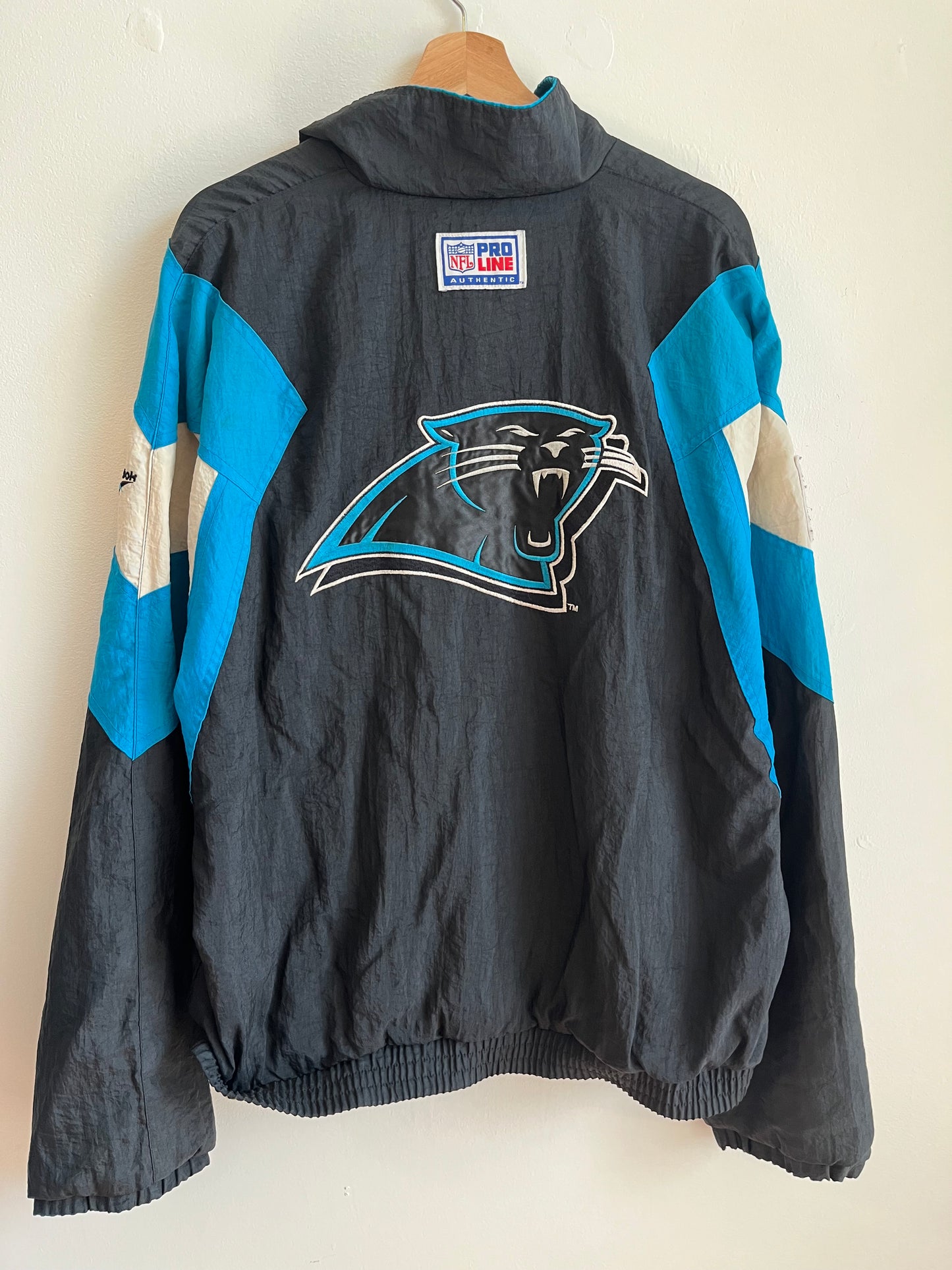 90s Carolina Panthers NFL Reebok Pro Line Windbreaker (L)