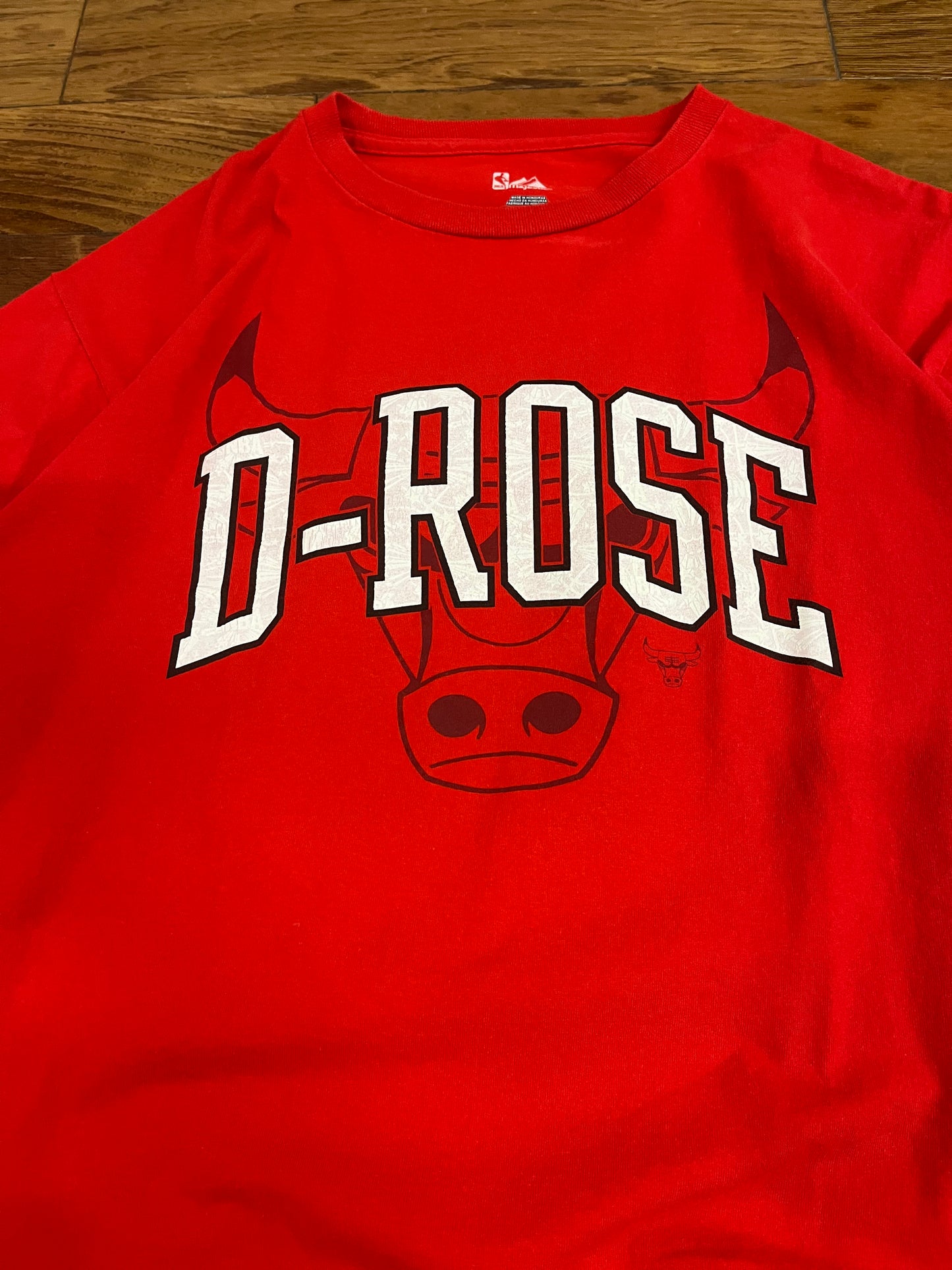 00s Chicago Bulls Derrick Rose "D-Rose" Vintage NBA Tee (L)