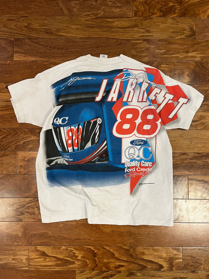 90s Nascar Dale Jarrett QC AOP Tee (XXL)