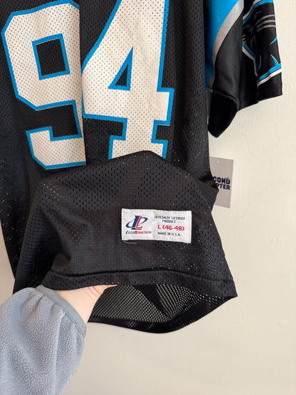 90s Carolina Panthers Sean Gilbert Logo Athletic Jersey (L)
