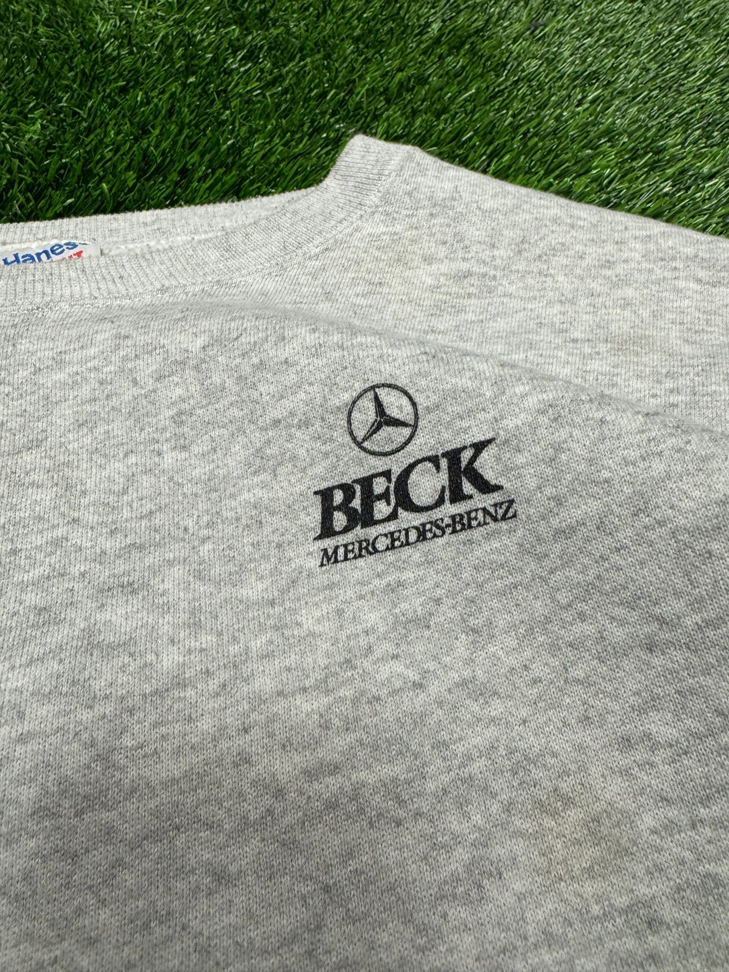 90s Beck Mercedes-Benz Vintage Car Crewneck (XL)