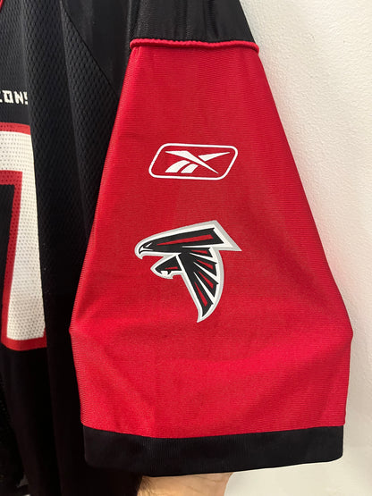 00s Atlanta Falcons Black Mike Vick NFLJersey (L)