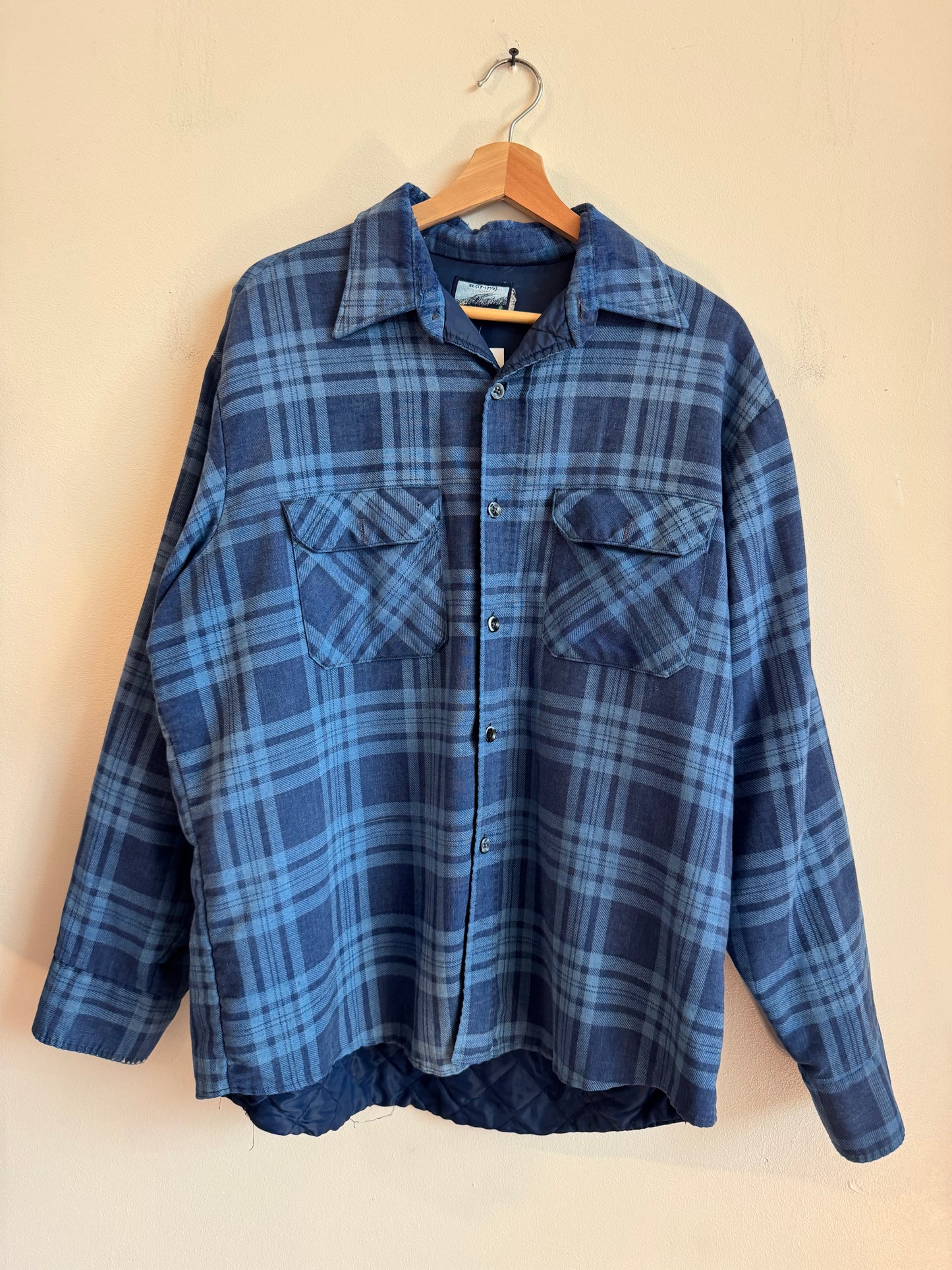 90s Field Master Plaid Essential Insulated Flannel (XL)