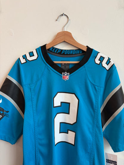 2010s Carolina Panthers DJ Moore Nike Blue Jersey (S)
