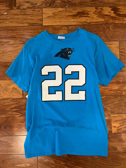 2015 Carolina Panthers Christian McCaffery Tee (M)
