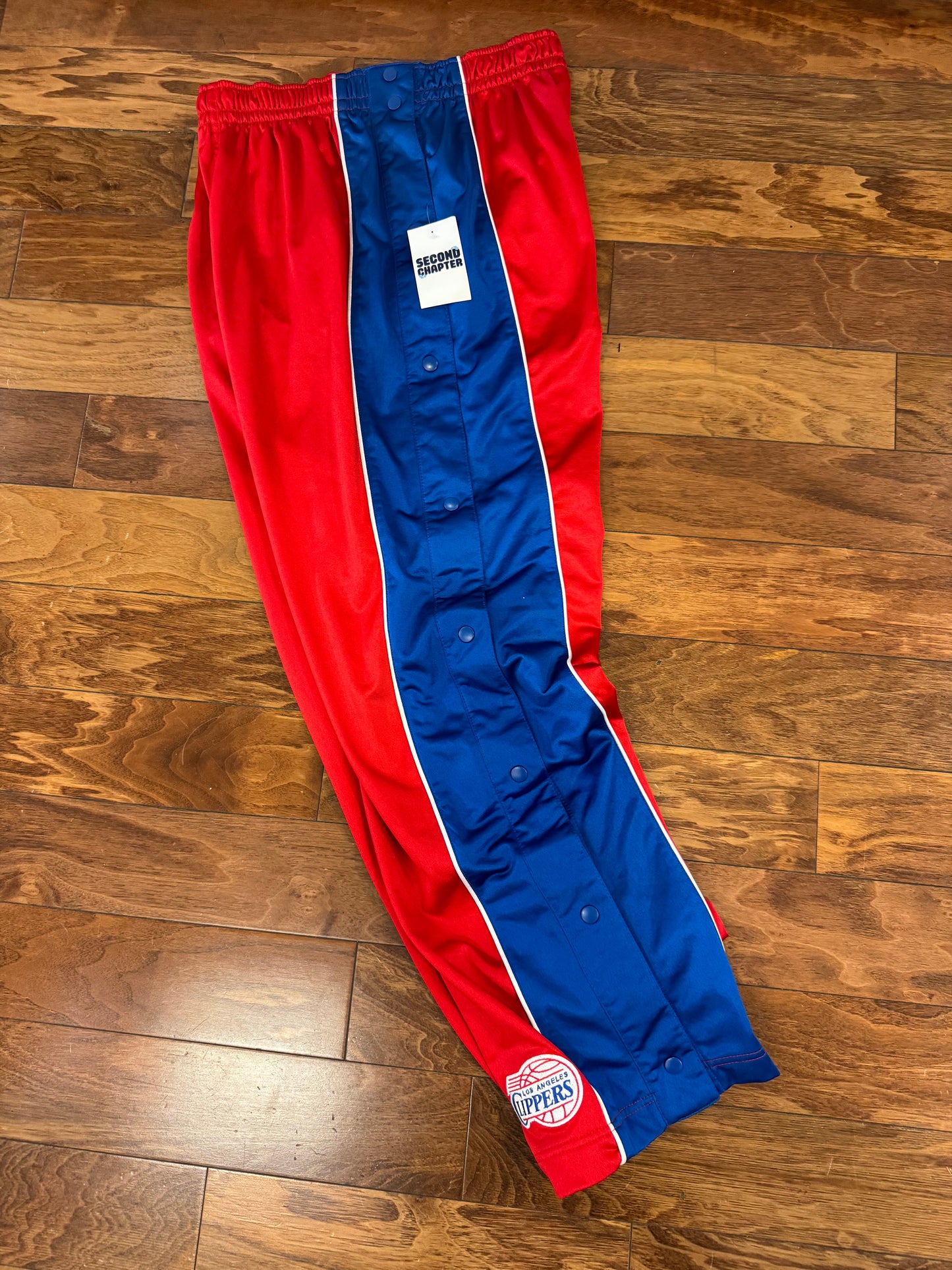 2003 LA Clippers Nike Team Breakaway Track Pants (XL)