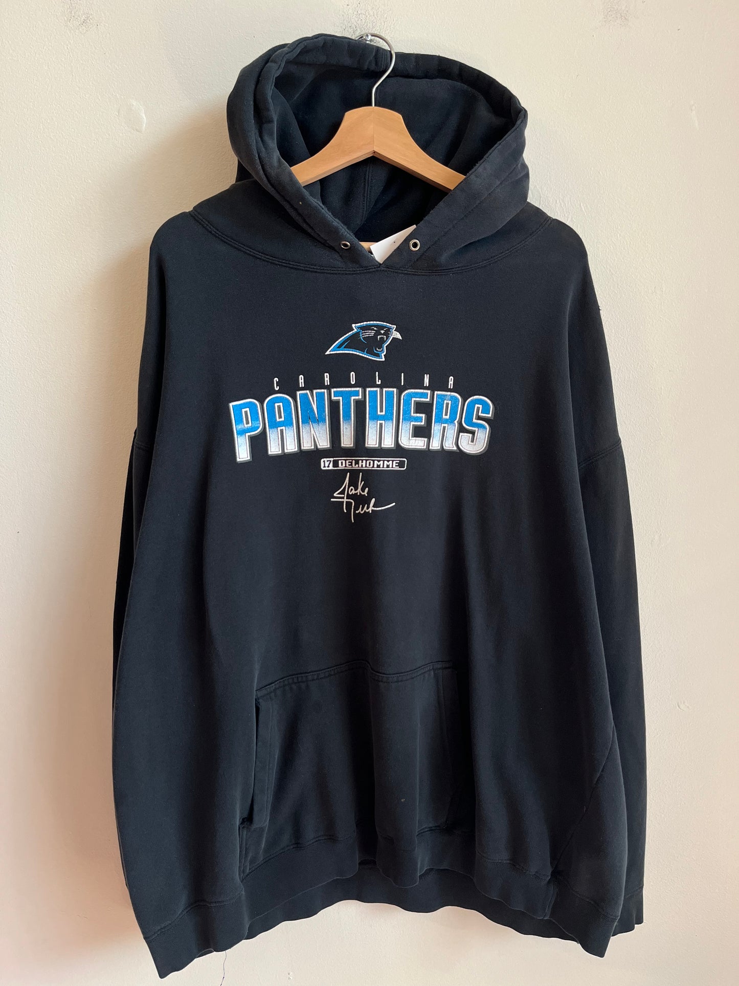 00s Carolina Panthers Jake Delhomme Hoodie (XXL)