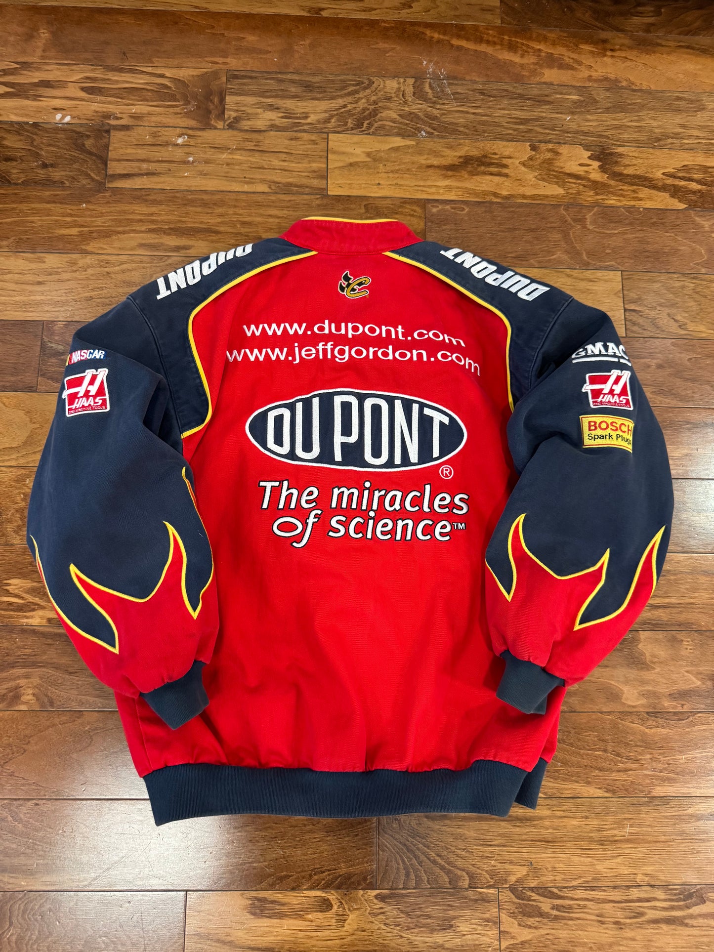 90s Nascar Dupont Flames Racing Jacket (XL)