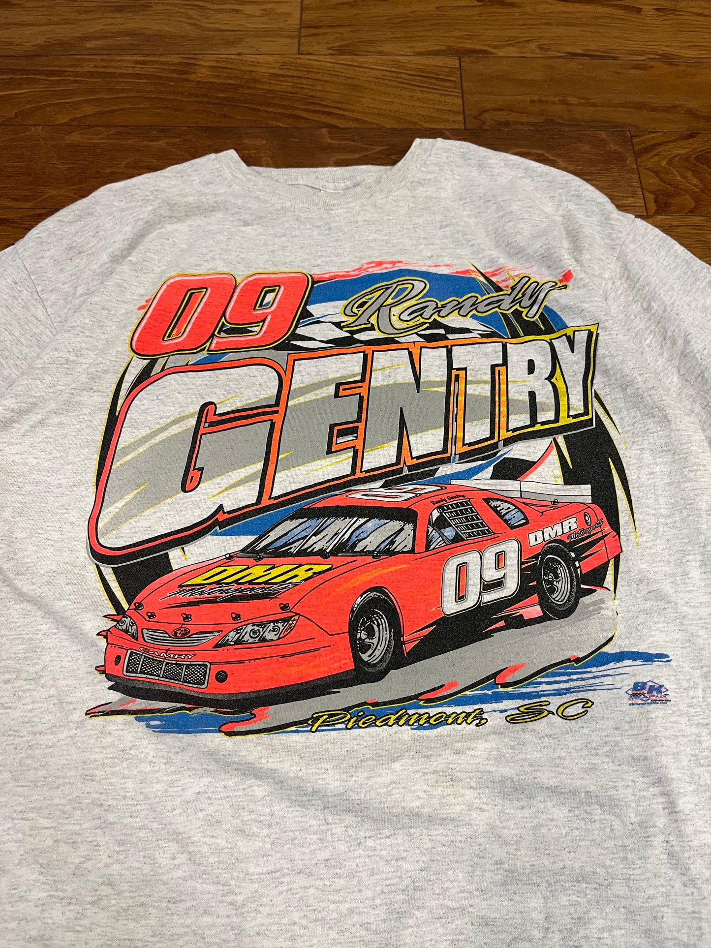 2009 Randy Gentry Front/Back Racing Graphic Tee (L)