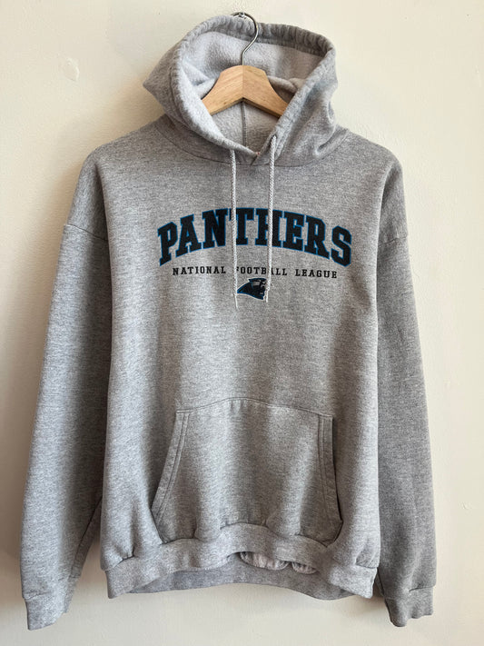 00s Carolina Panthers NFL Grey Hoodie (L)