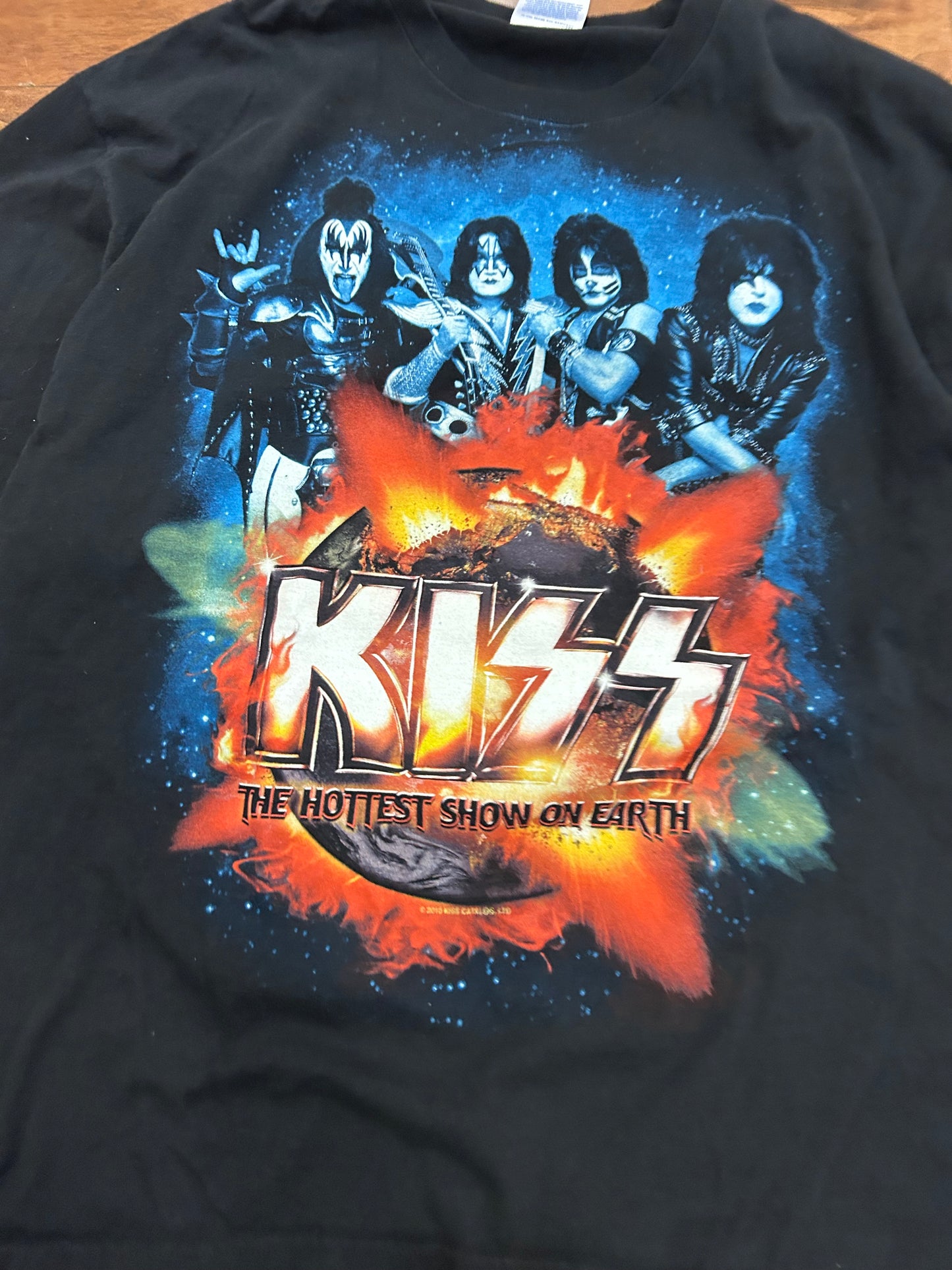 2010 Kiss Rock Band Music Tour Tee (XL)