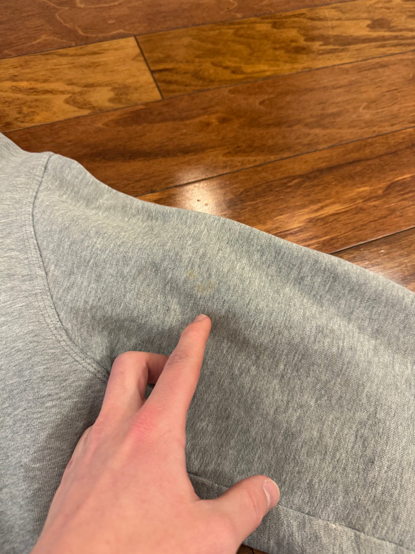 00s Nike Distressed Rare Spell Out Hoodie (XL)