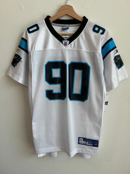 00s Carolina Panthers Julius Peppers Away Jersey (Youth XL)