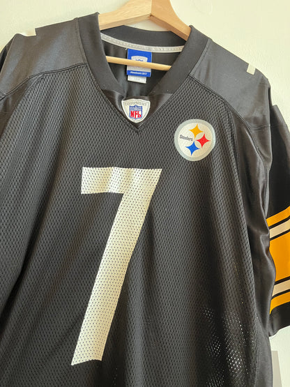 00s Pittsburgh Steelers Ben Roethlisberger Reebok Jersey (L)