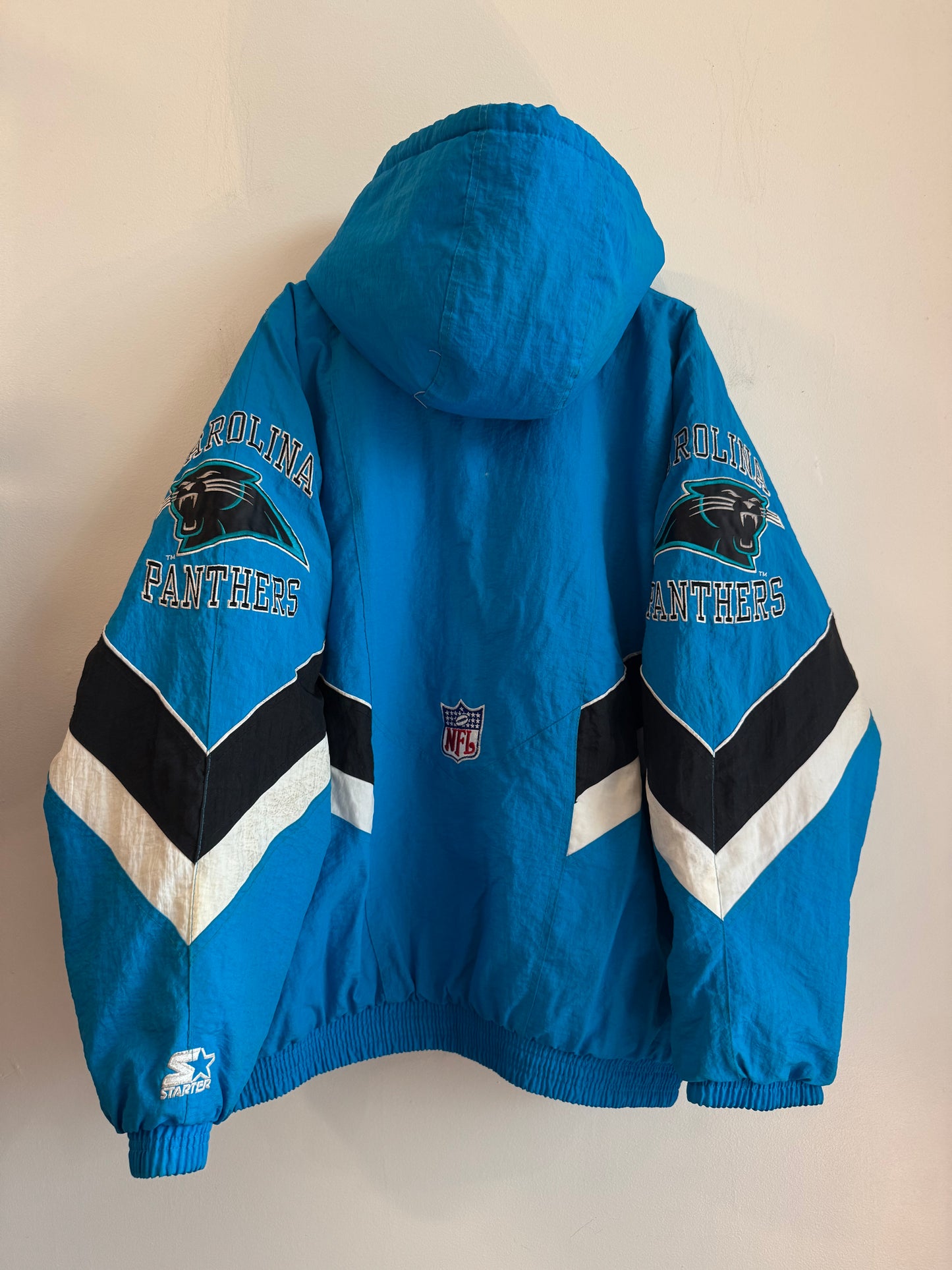 90s Carolina Panthers NFL Pro Line Puffer Jacket  (XXXL)