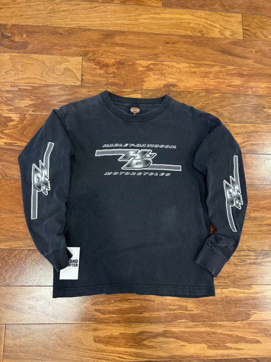 00s Harley Davidson Long Sleeve Shirt (Youth XL)