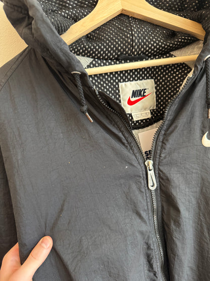 90s Nike Black Essential Jacket (L)