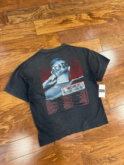 1990 ACDC Razors Edge Brockum Vintage Music Tour Tee (M)