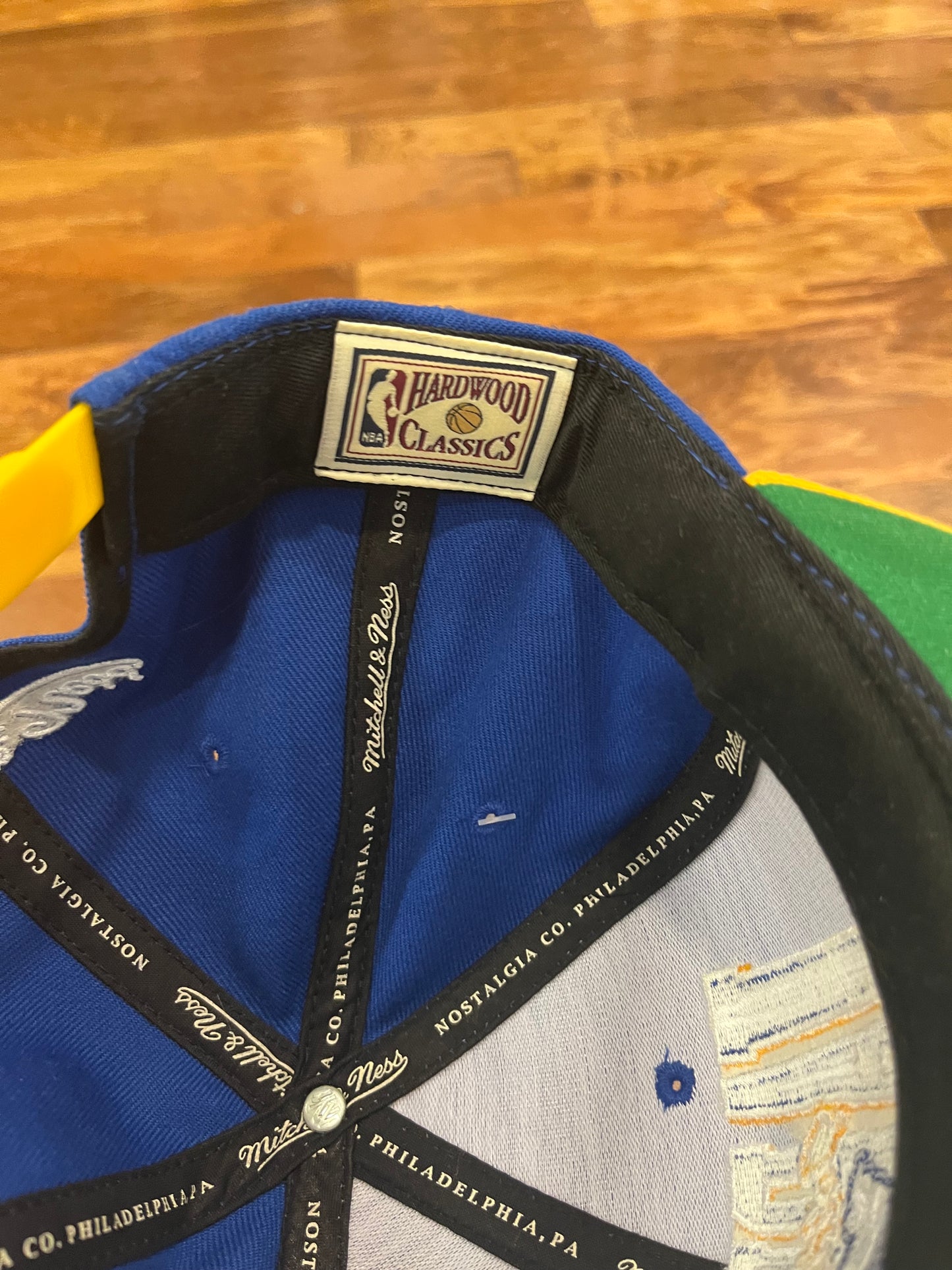 Golden State Warriors Mitchell & Ness Hat