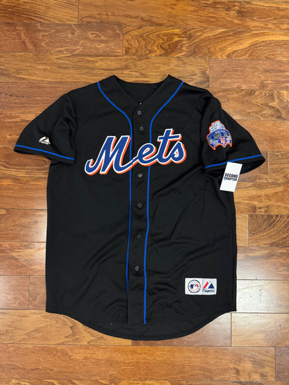 2008 NY Mets Johan Santana Final Season MLB Jersey (L)