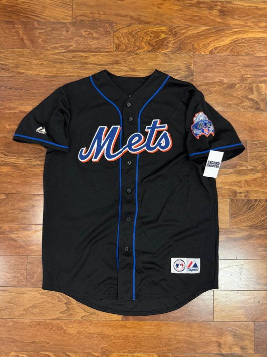 2008 NY Mets Johan Santana Final Season MLB Jersey (L)