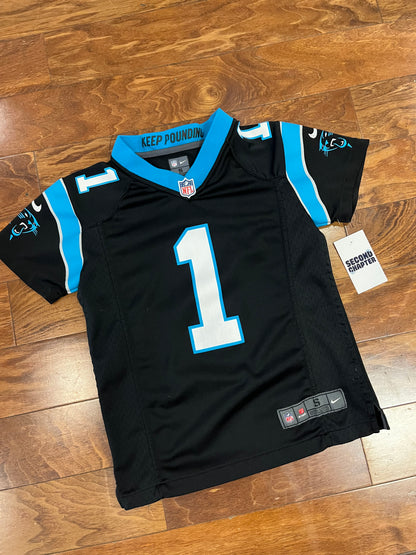 2012 Carolina Panthers Cam Newton Youth Jersey (Youth S)
