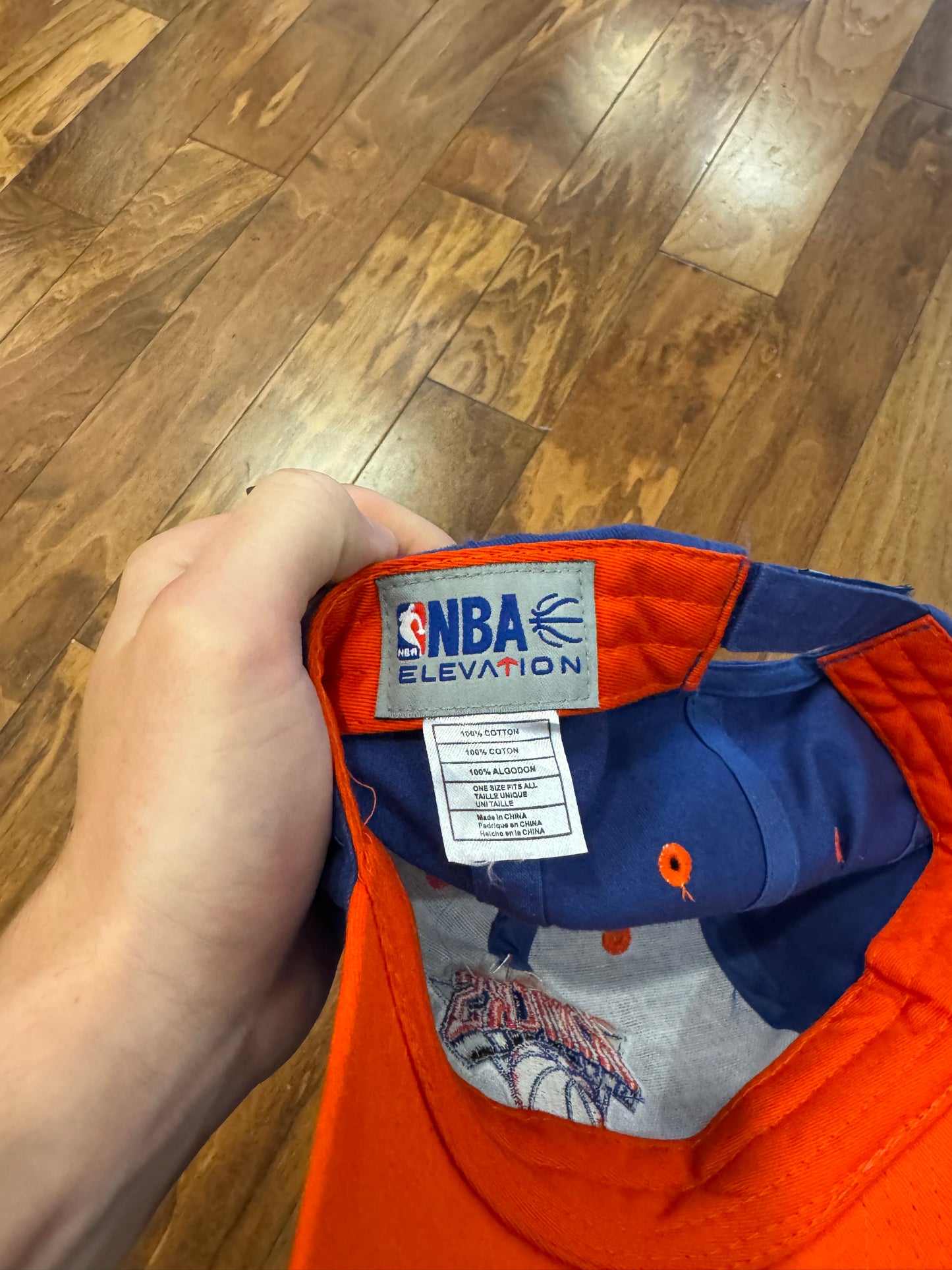 00s New York Knicks NBA Strap Vintage Hat (OS)