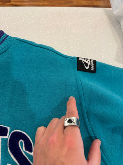 1990s Charlotte Hornets Logo Athletic Crewneck (L)