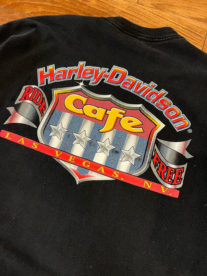 2001 Harley Davidson Cafe Las Vegas Tee (XXL)
