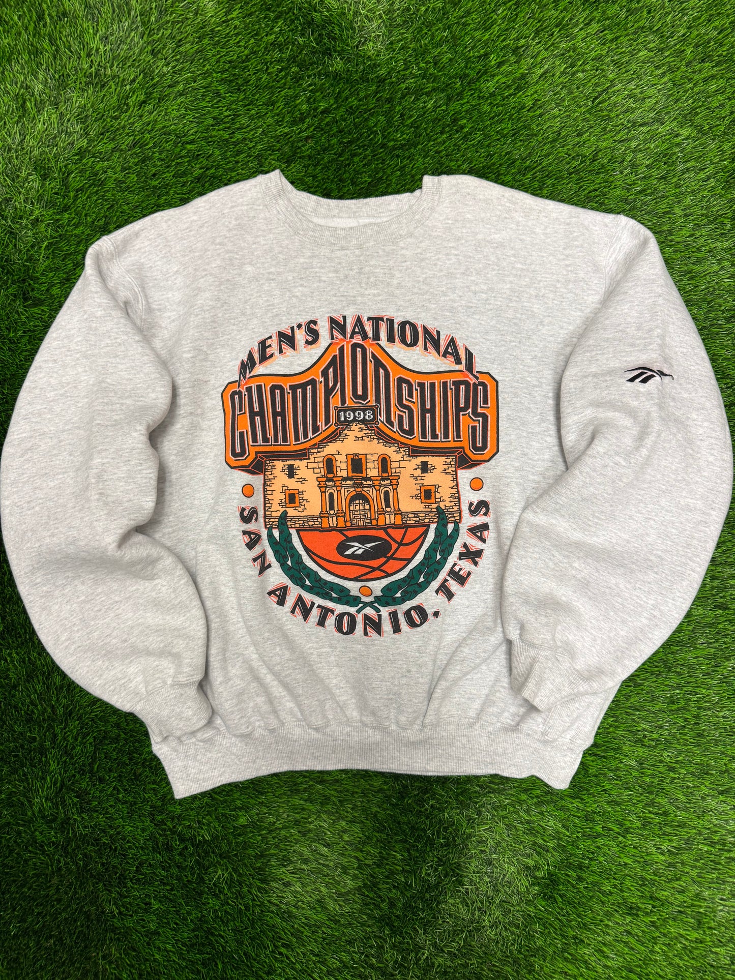 1998 Reebok Men's National Championships Texas Heavy Weight Vintage Crewneck (XXL)
