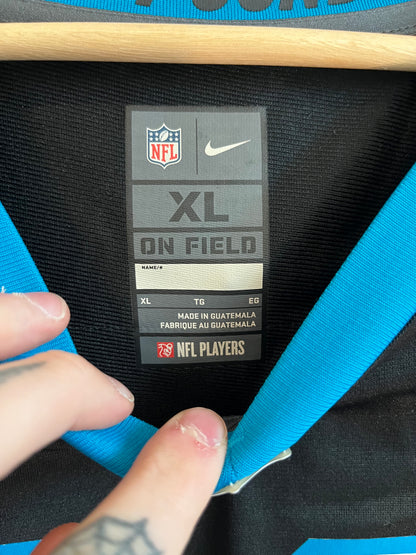 2010s Carolina Panther McCaffery Home Jersey (XL)