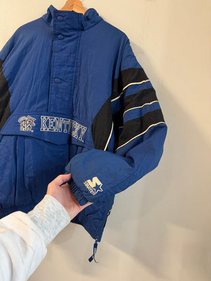 90s University of Kentucky Vintage Starter Puffer Jacket (XL)