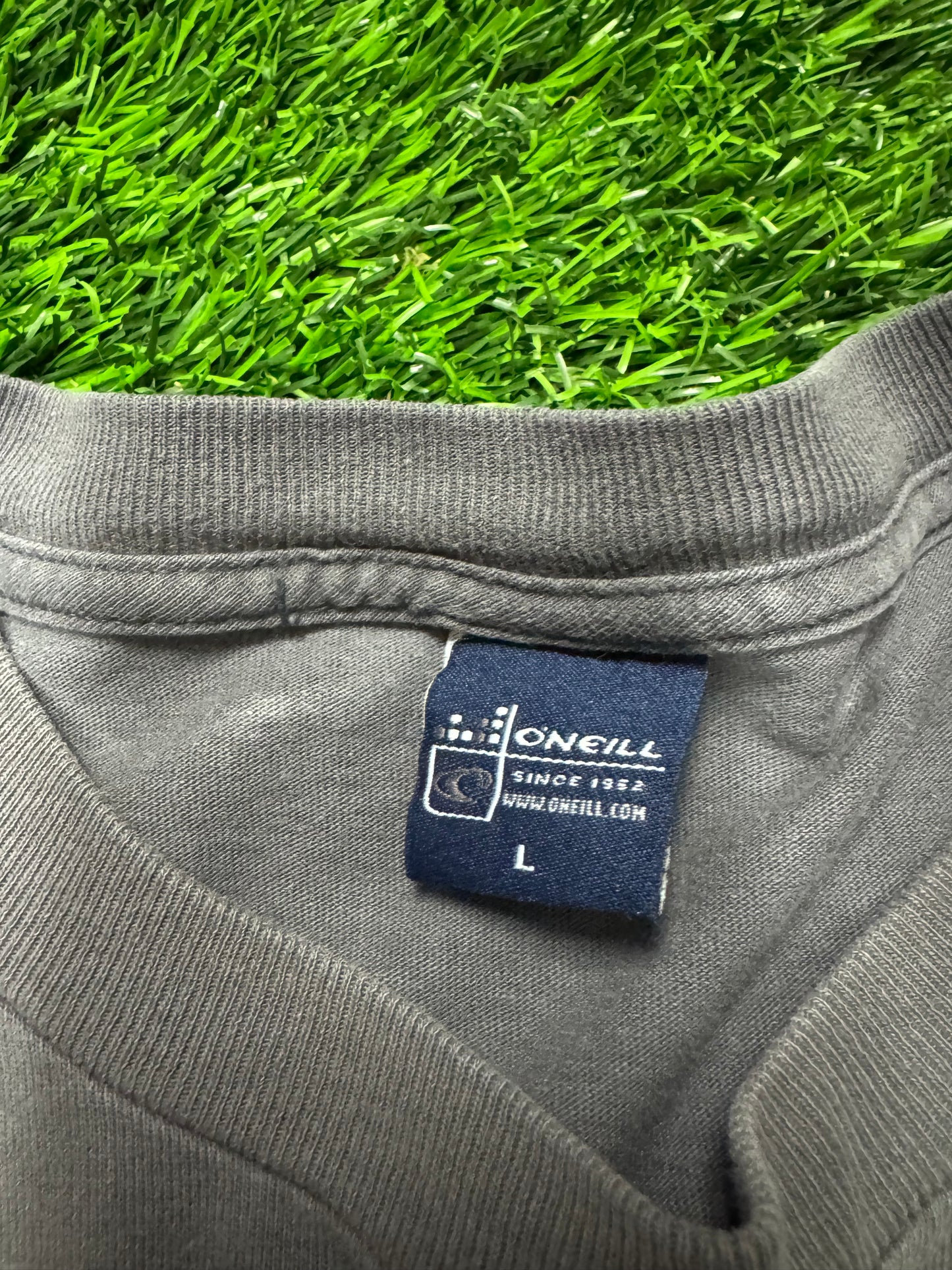 00s O'Neill Sleeve Hit Spell Out Long-sleeve Surf Vintage Shirt (L)