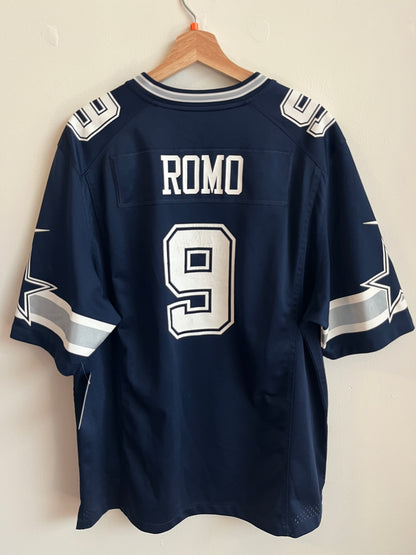 2012 Dallas Cowboys Tony Romo Nike Jersey (L)