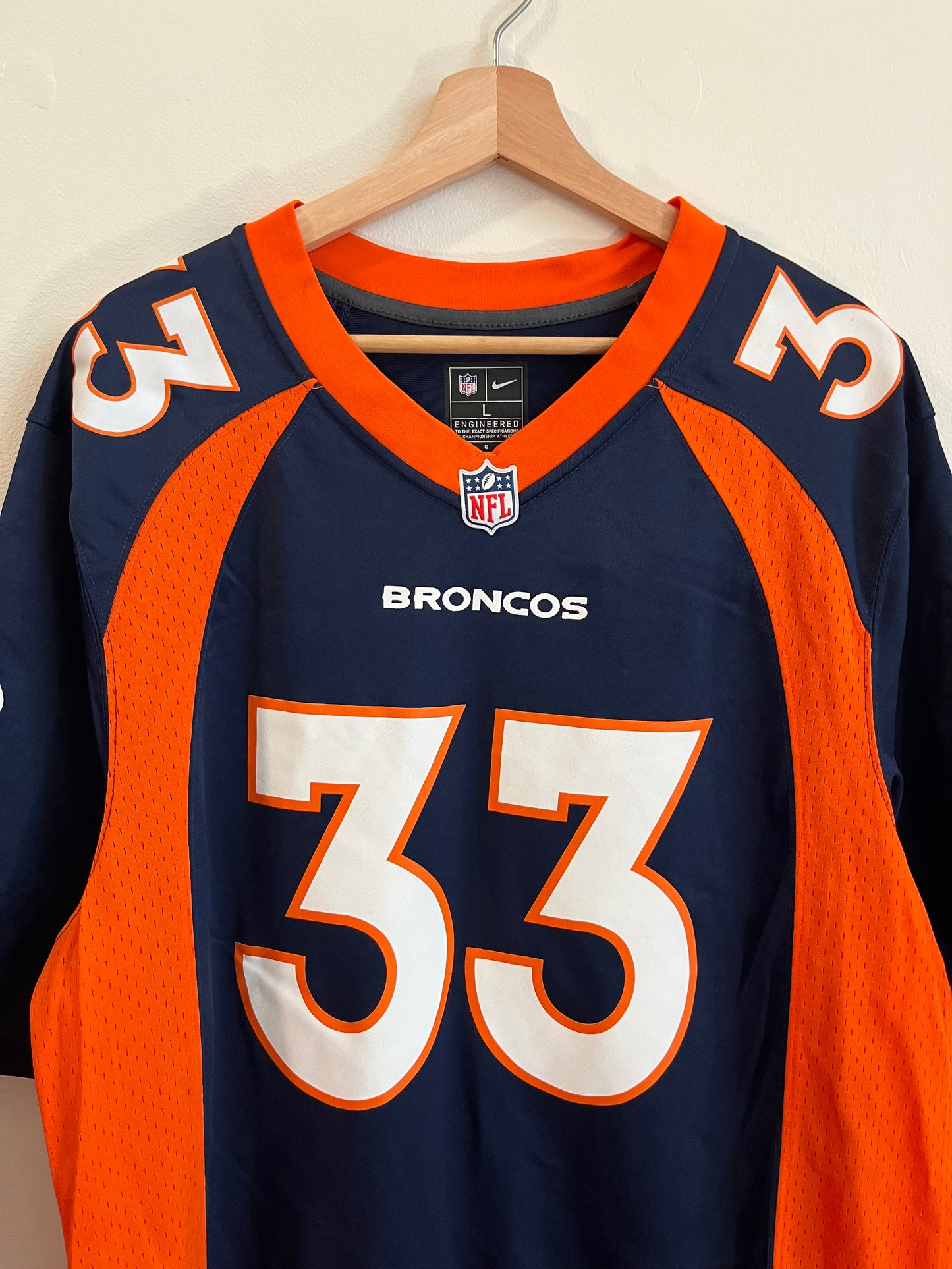 2023 Denver Broncos Javonte Williams Nike Jersey (L)