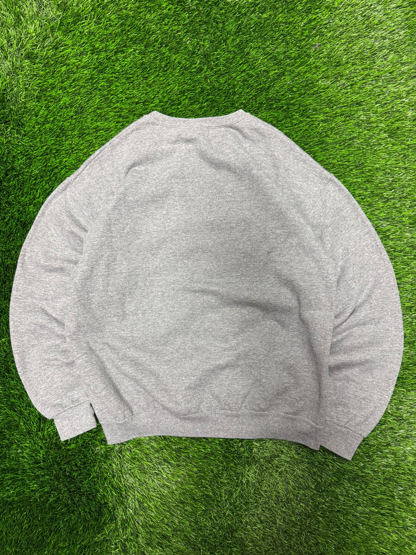 00s Virginia Tech University Jerzees Grey Crewneck (L)