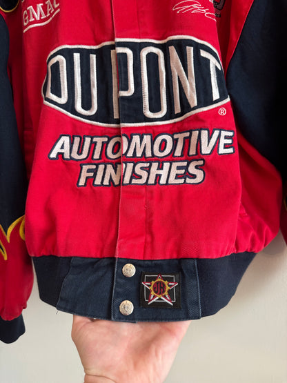 90s Jeff Gordon Dupont Jeff Hamilton Flames Nascar Jacket (L)