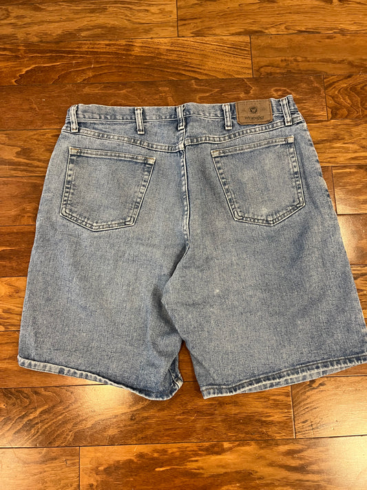 00s Wrangler Blue Shorts (38)