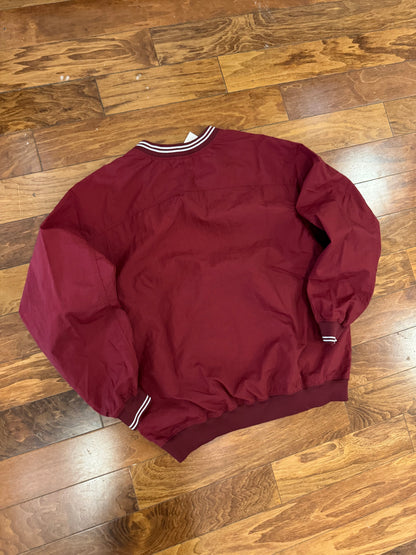 90s Nike Burgundy Pullover Windbreaker (XL)