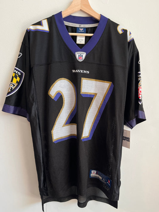 2011 Baltimore Ravens Ray Rice #27 Reebok Jersey (M)