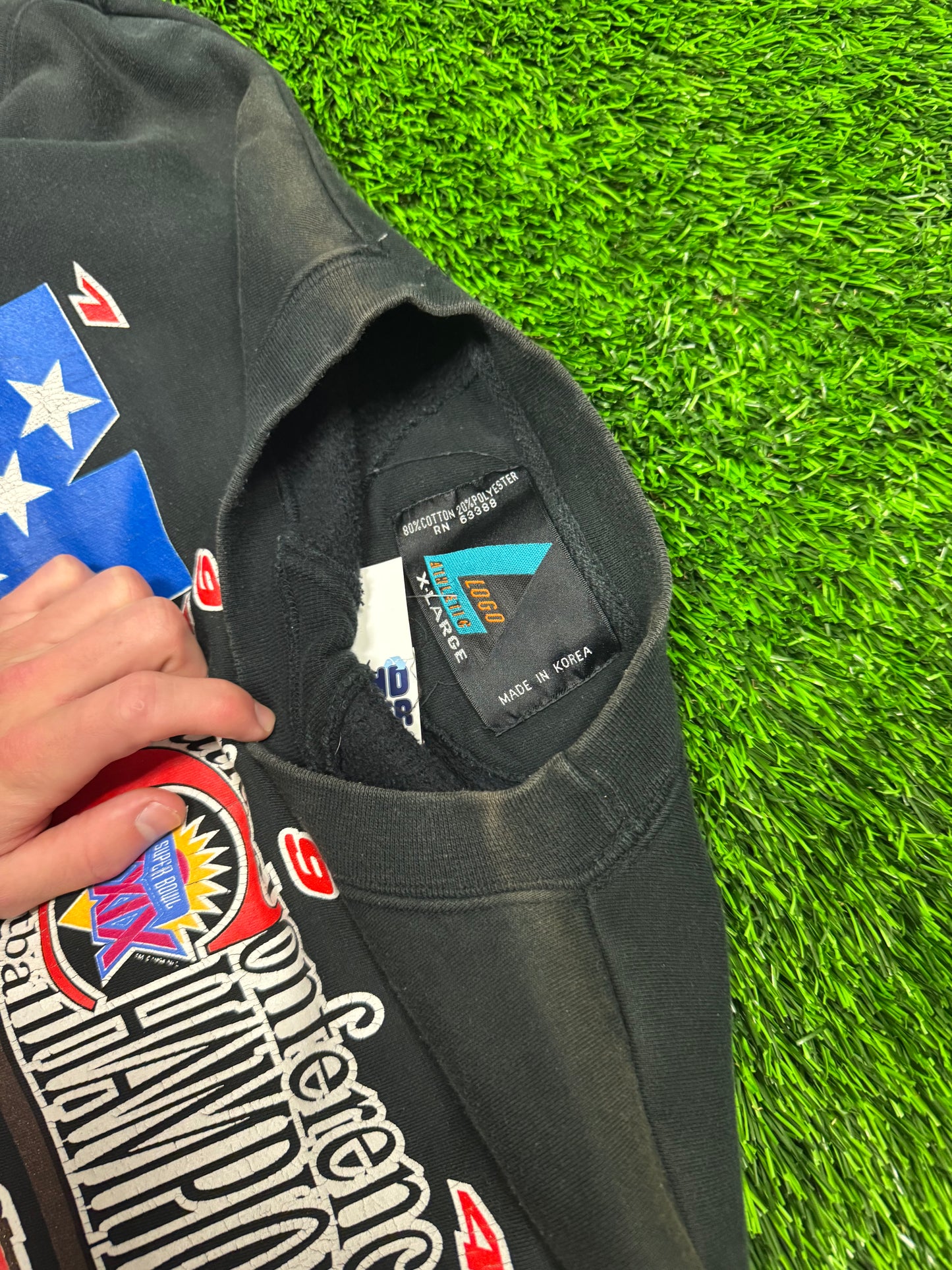 1994 San Francisco 49ers Vintage NFC Champs Crewneck (XL)