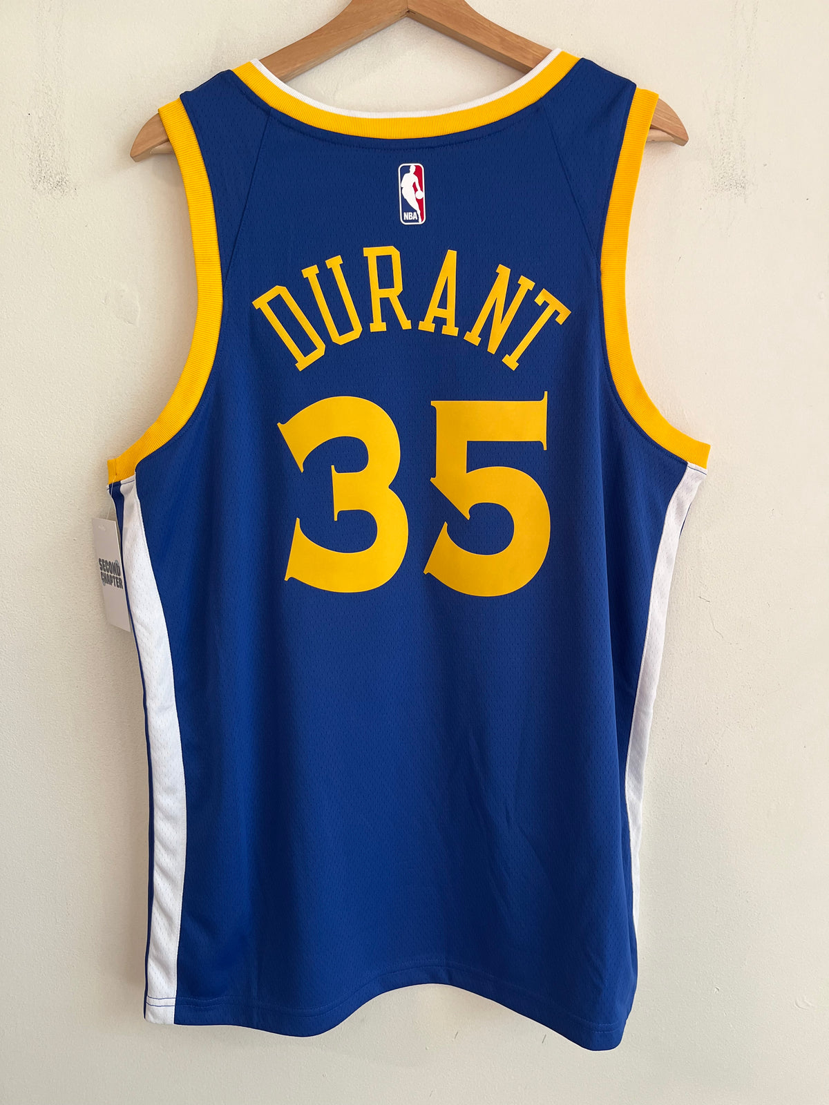 2017 Golden State Warriors Kevin Durant Nike Swingman Jersey (L)