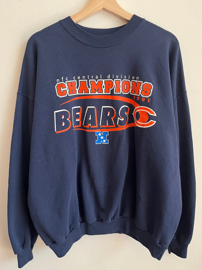 2001 Chicago Bears NFC Champions Crewneck (L)
