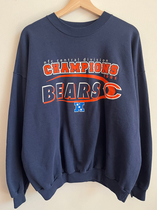 2001 Chicago Bears NFC Champions Crewneck (L)