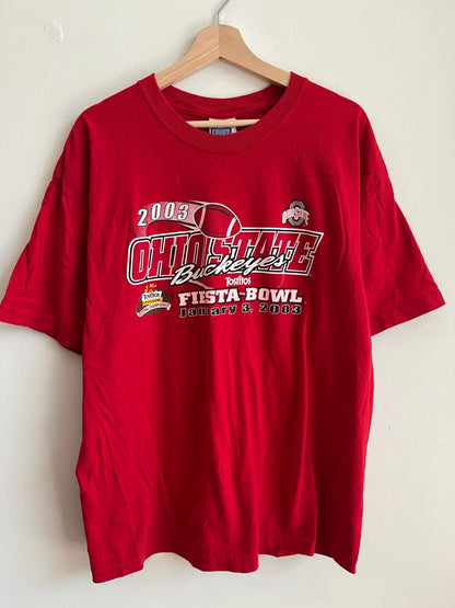 2003 Ohio State Sport Attack Red Tee (XL)