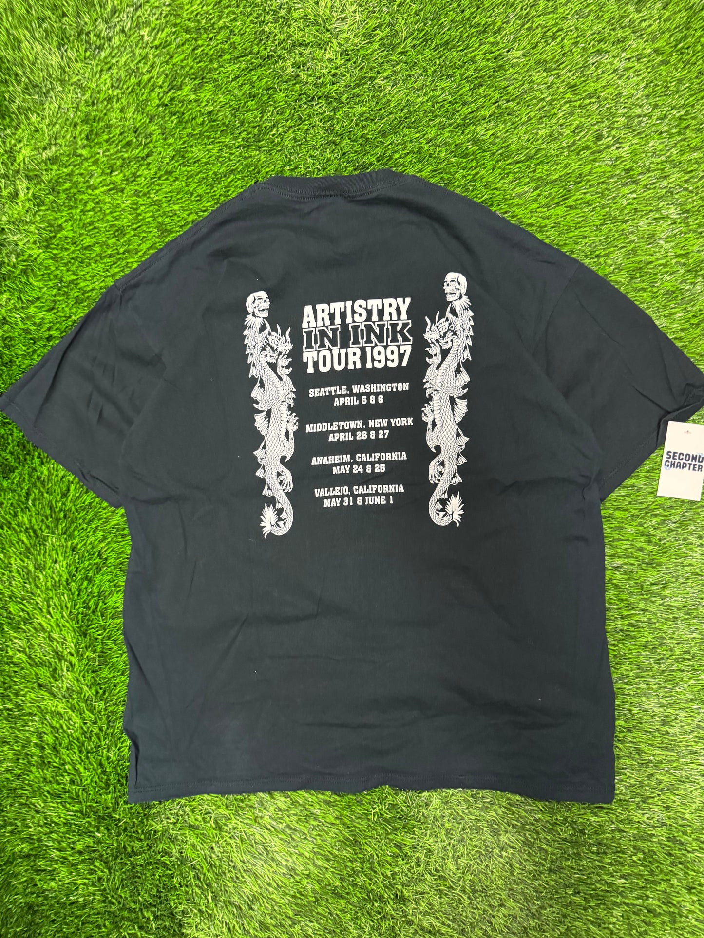 1997 Tattoo Magazine "Artistry In Ink" Tour Tee (XL)