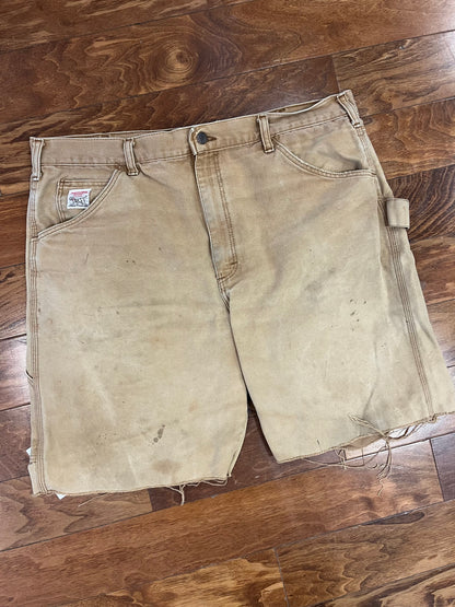 90s Pointer Brand Tan Carpenter Shorts (38)