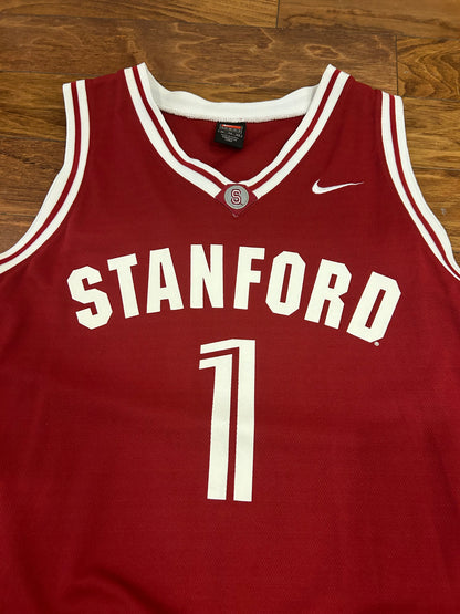 2002 Stanford Nike Elite College Basketball Jersey (XL)