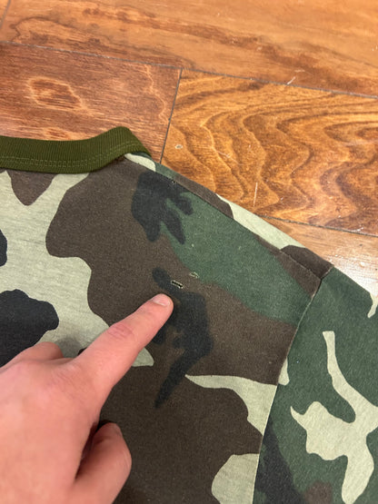 90s Camo Pocket Tee (L)